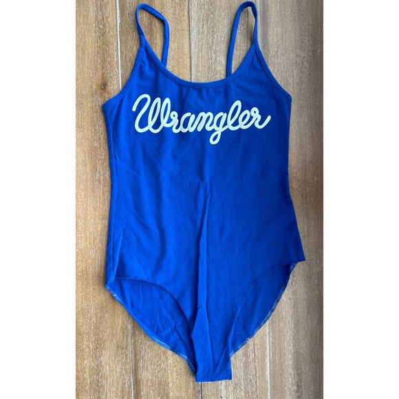 Wrangler For Urban Outfitters Bodysuit Blue | S - Picture 2 of 7